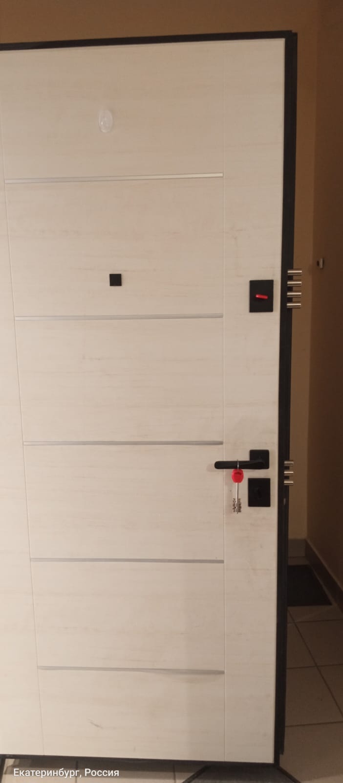 дверь с замком, итог