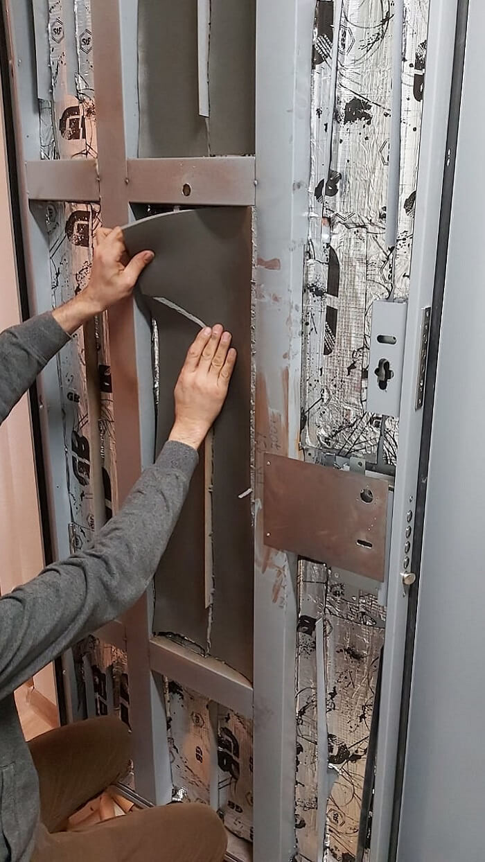 звукоизоляция двери